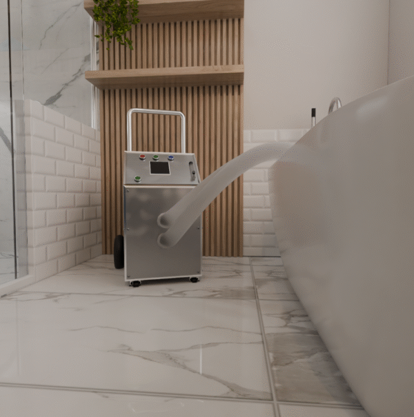 Portable Nanoplasma Hydrotherapy Unit