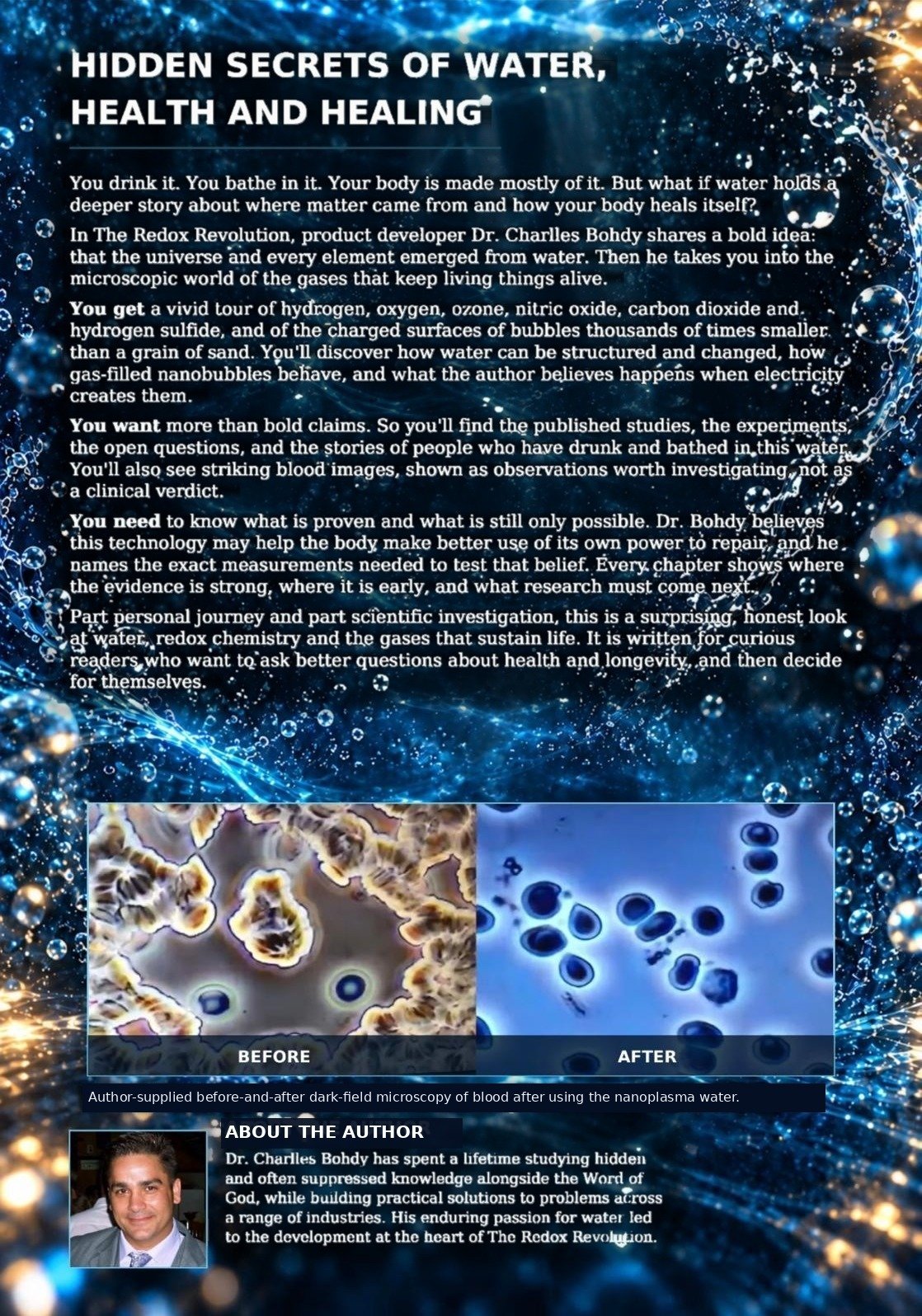 The Redox Revolution, back cover